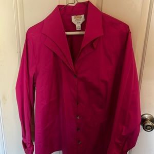 Woman’s pink pre-owned blouse.